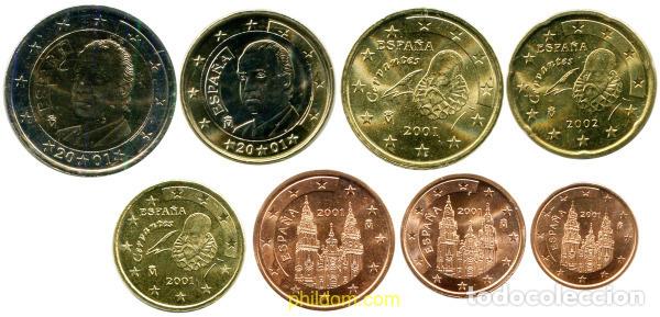 Monedas Juan Carlos I: 3988 ESPA&Ntilde;A 2001 TIRA EUROS ESPA&Ntilde;A 2001