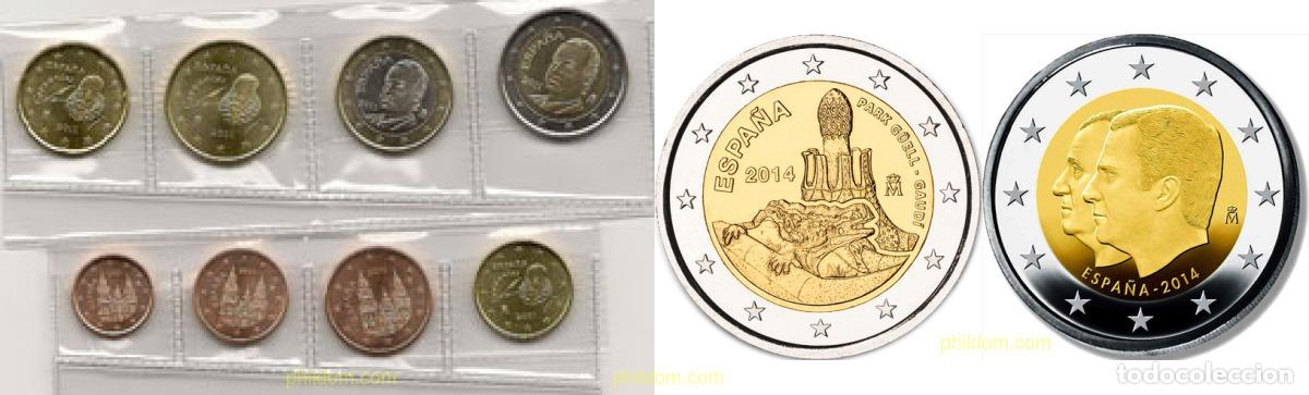 Monedas Juan Carlos I: 1478 ESPA&Ntilde;A 2014 TIRA EUROS 2014 ESPA&Ntilde;A + 2&euro;