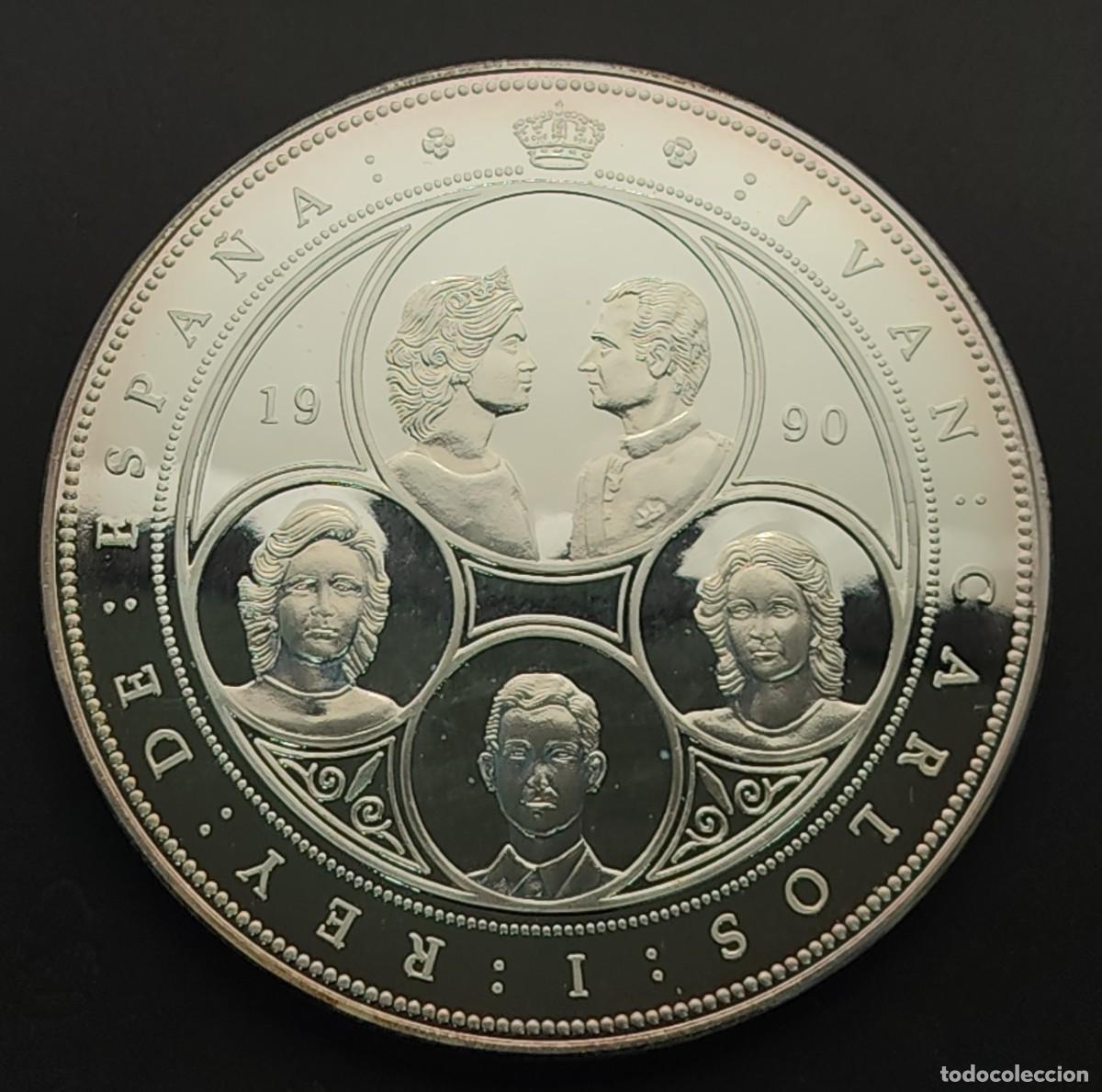 Monedas Juan Carlos I: ESPA&Ntilde;A A&Ntilde;O 1991 , 10.000 PTAS V CENTENARIO DESCUBRIMIENTO DE AMERICA