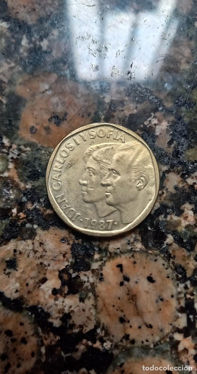 Monedas Juan Carlos I: 500 pesetas 1987 moneda Espa&ntilde;a