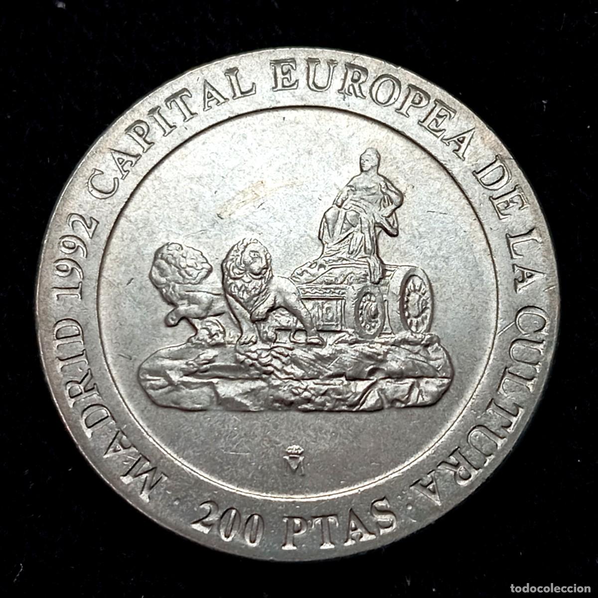 Monedas Juan Carlos I: ⚜️ BBD7 8. 200 pesetas 1991 sin circular