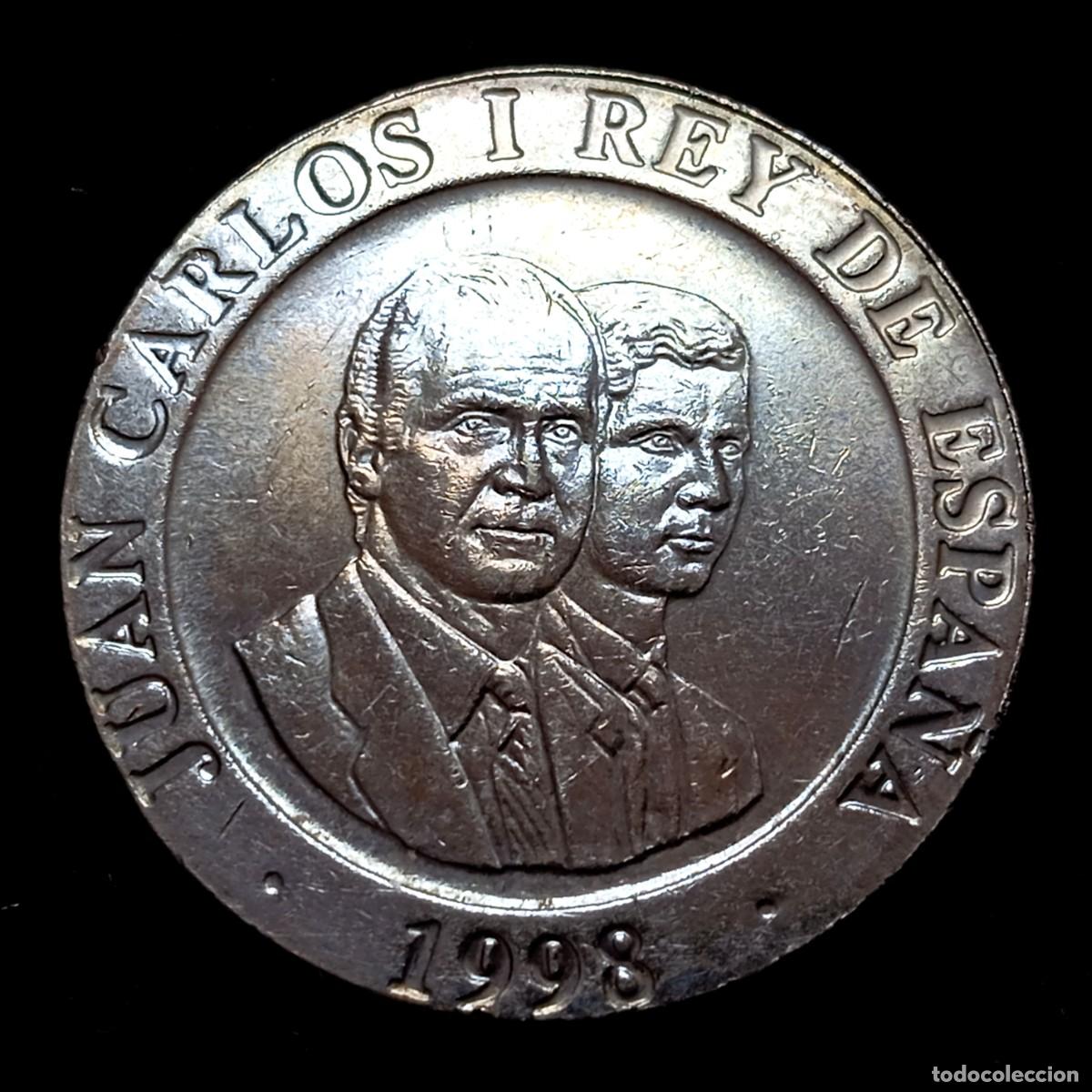 Monedas Juan Carlos I: ⚜️ BBD8 4. 200 pesetas 1998 sin circular