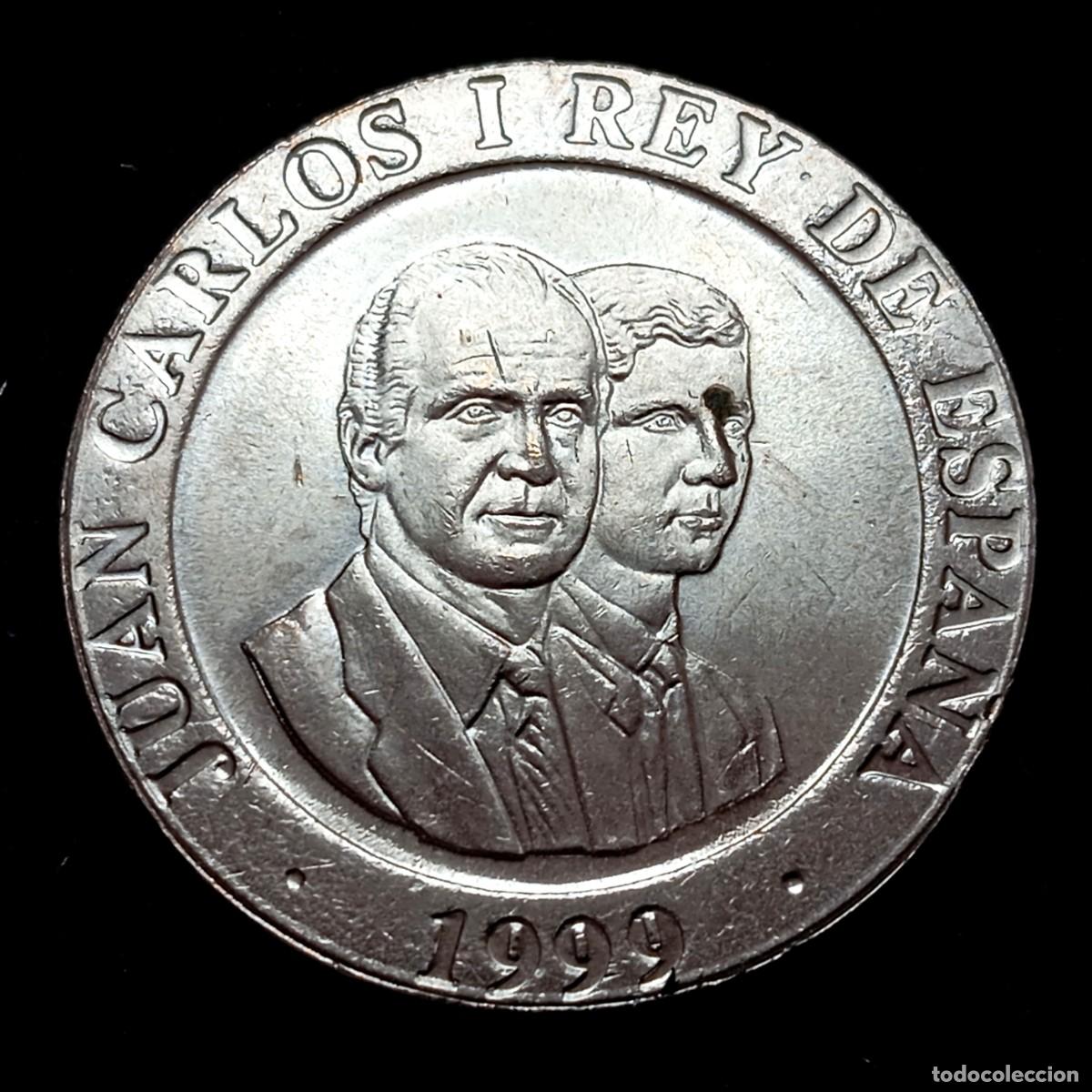 Monedas Juan Carlos I: ⚜️ BBD8 5. 200 pesetas 1999 sin circular
