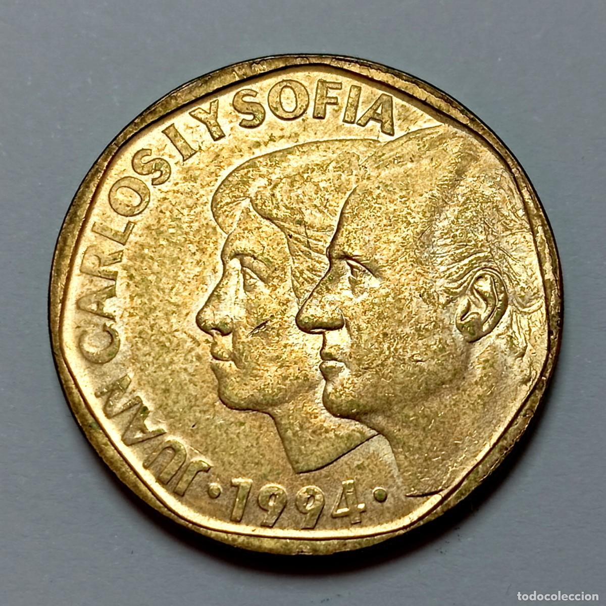 Monedas Juan Carlos I: ⚜️ BBD9 2. 500 pesetas 1994 sin circular menos
