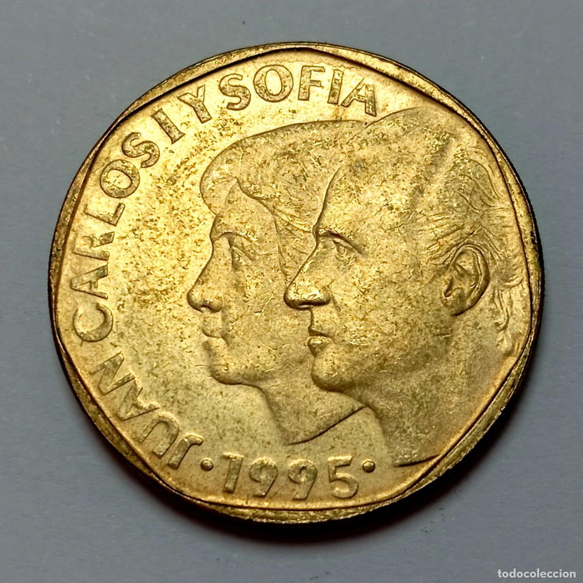 Monedas Juan Carlos I: ⚜️ BBD9 3. 500 pesetas 1995 sin circular