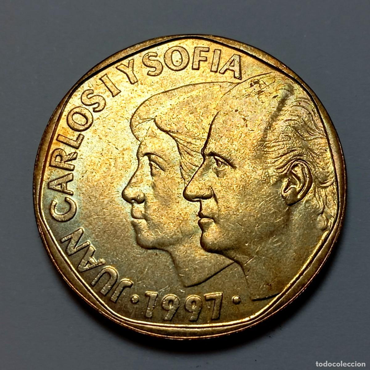 Monedas Juan Carlos I: ⚜️ BBD9 5. 500 pesetas 1997 sin circular