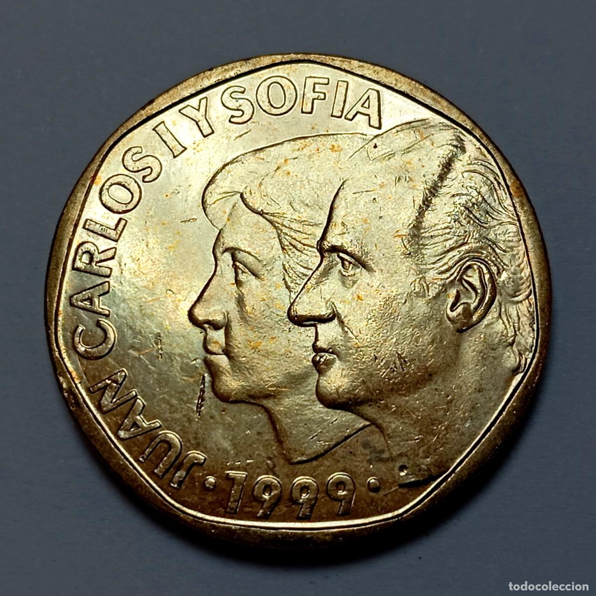 Monedas Juan Carlos I: ⚜️ BBD9 7. 500 pesetas 1999 sin circular