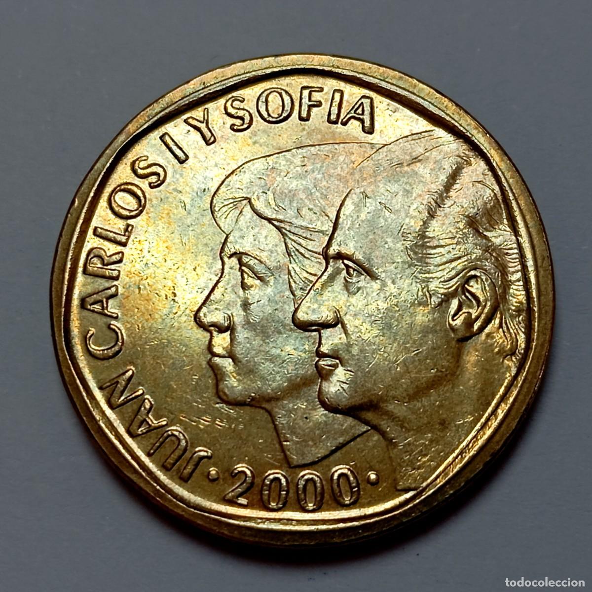 Monedas Juan Carlos I: ⚜️ BBD9 8. 500 pesetas 2000 sin circular