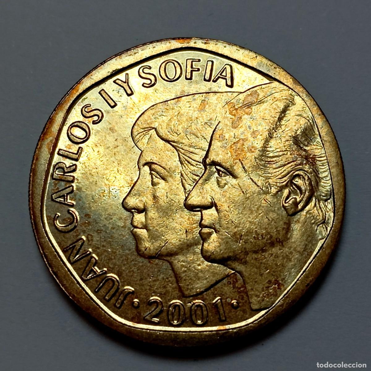 Monedas Juan Carlos I: ⚜️ BBD9 9. 500 pesetas 2001 sin circular