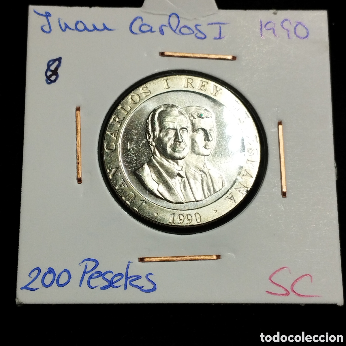 Monedas Juan Carlos I: Moneda 200 pesetas 1990. Cibeles. SC