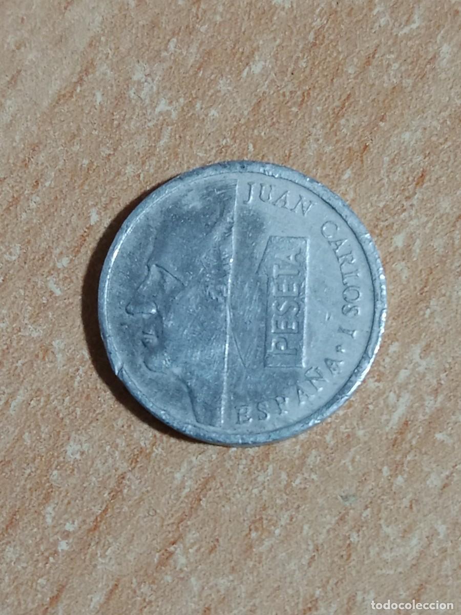 Monedas Juan Carlos I: MONEDA 1 PESETA JUAN CARLOS I - ESPA&Ntilde;A - A&Ntilde;O 1994.