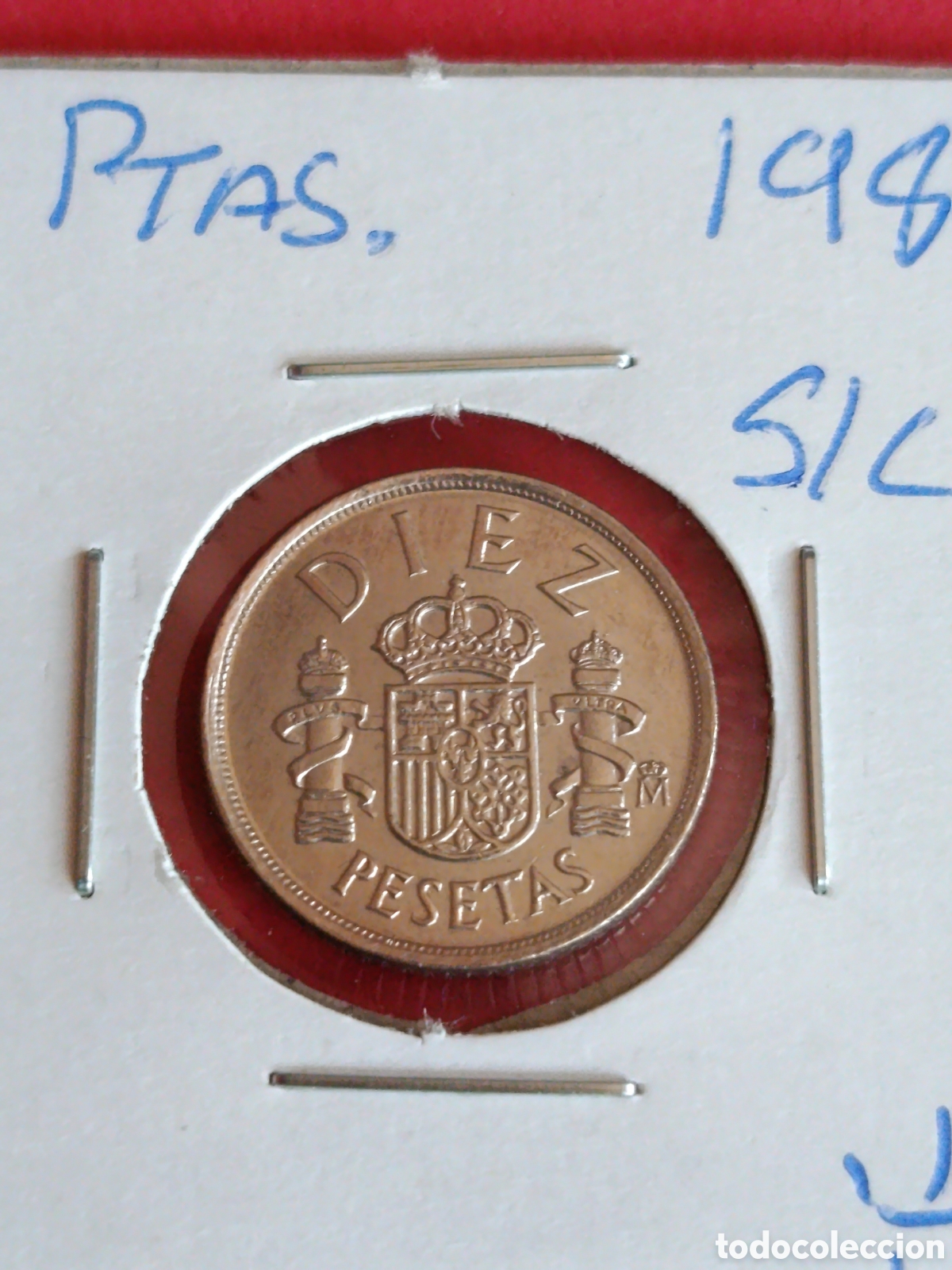 Monedas Juan Carlos I: JUAN CARLOS I. 10 PESETAS DE 1985. S/C