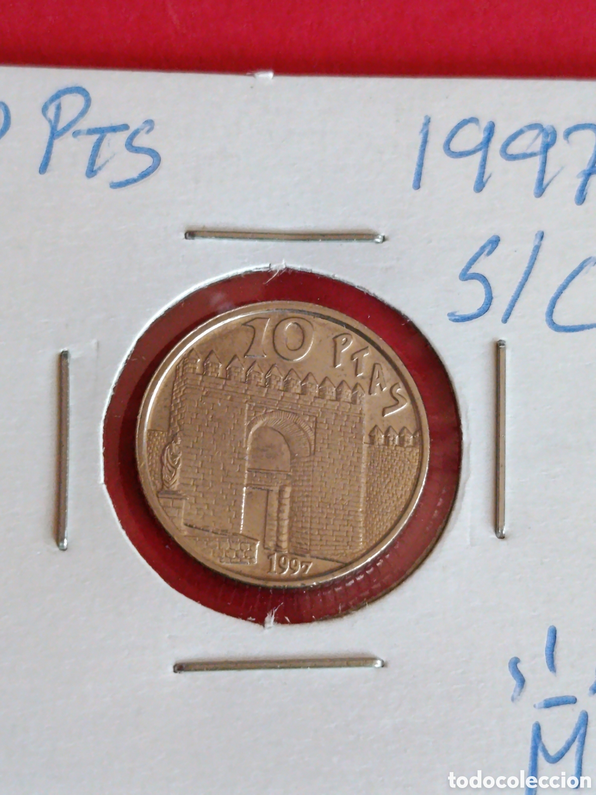 Monedas Juan Carlos I: JUAN CARLOS I. 10 PESETAS DE 1997. S/C.