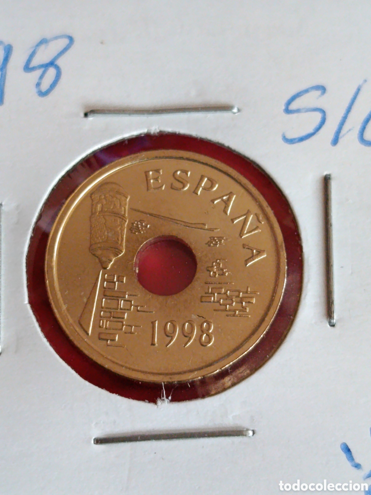 Monedas Juan Carlos I: JUAN CARLOS I. 25 PESETAS DE 1998. S/C