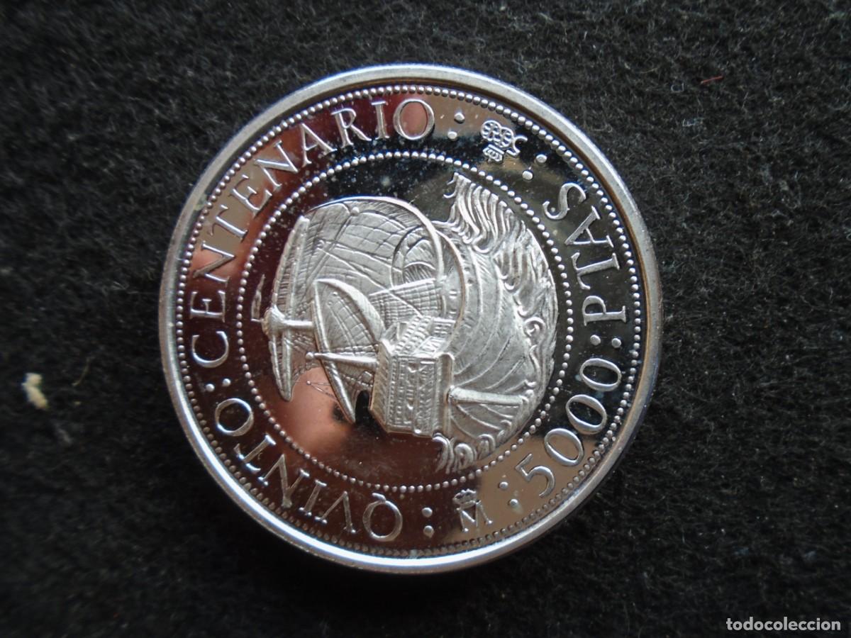 Monedas Juan Carlos I: (MO-260500)MONEDA DE 5000 PESETAS V CENTENARIO a&ntilde;o 1989