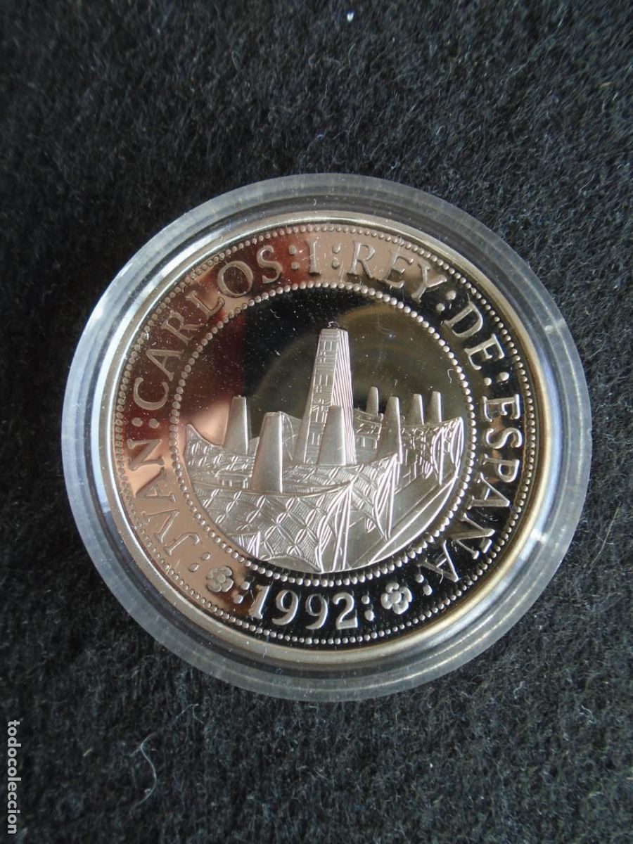Monedas Juan Carlos I: (MO-260502)V CENTENARIO . 2000 PESETAS DE PLATA DEL A&Ntilde;O 1992 . EXPO 92 . AVENIDA DE EUROPA