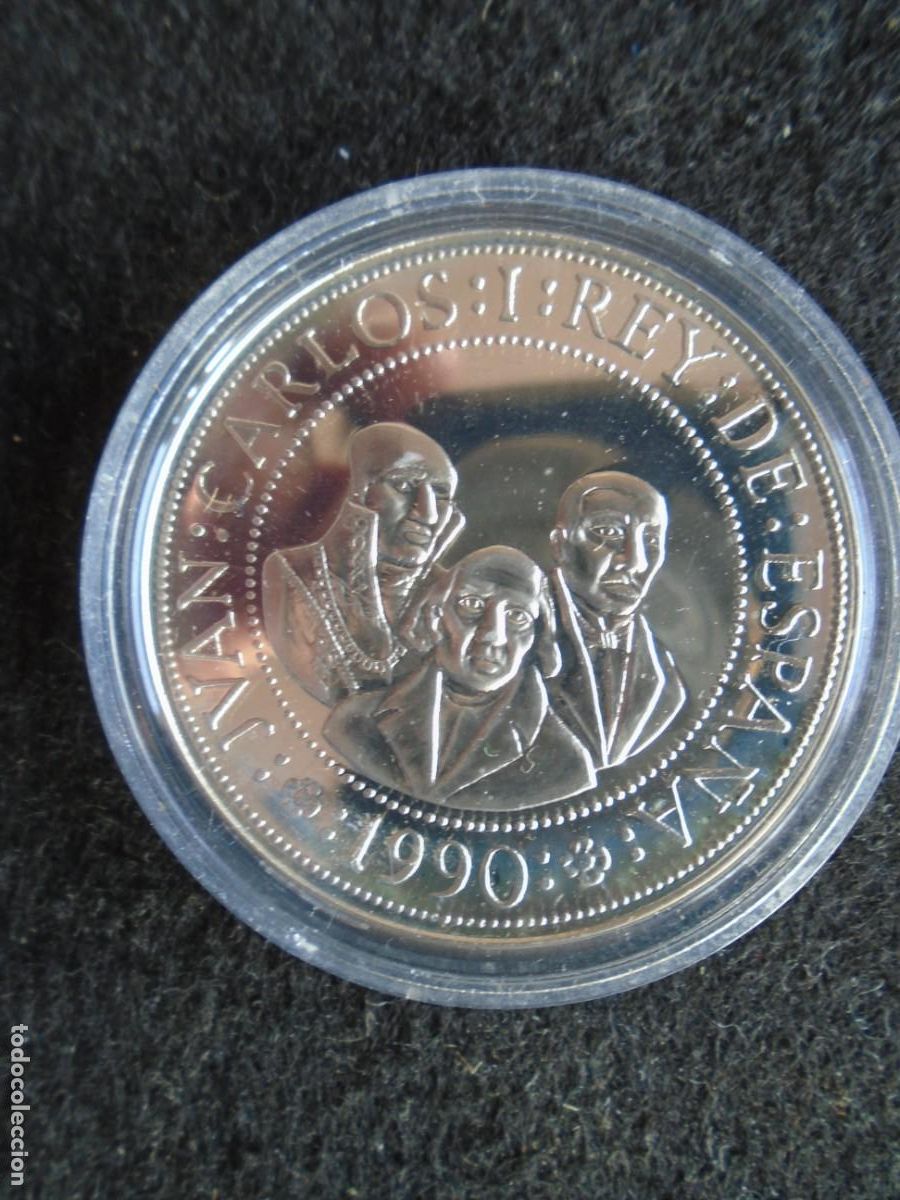 Monedas Juan Carlos I: (MO-260504)2000 PESETAS PLATA V CENTENARIO a&ntilde;o 1990