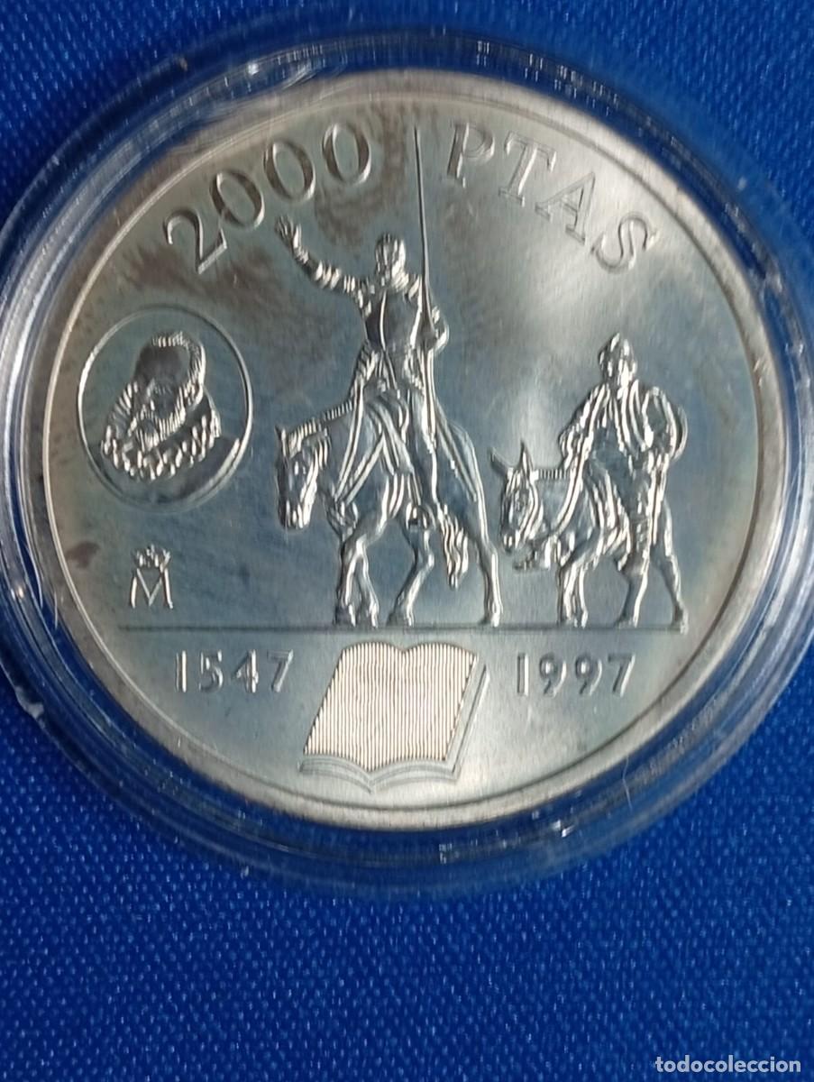 Monedas Juan Carlos I: Moneda de plata 2000 ptas 1997