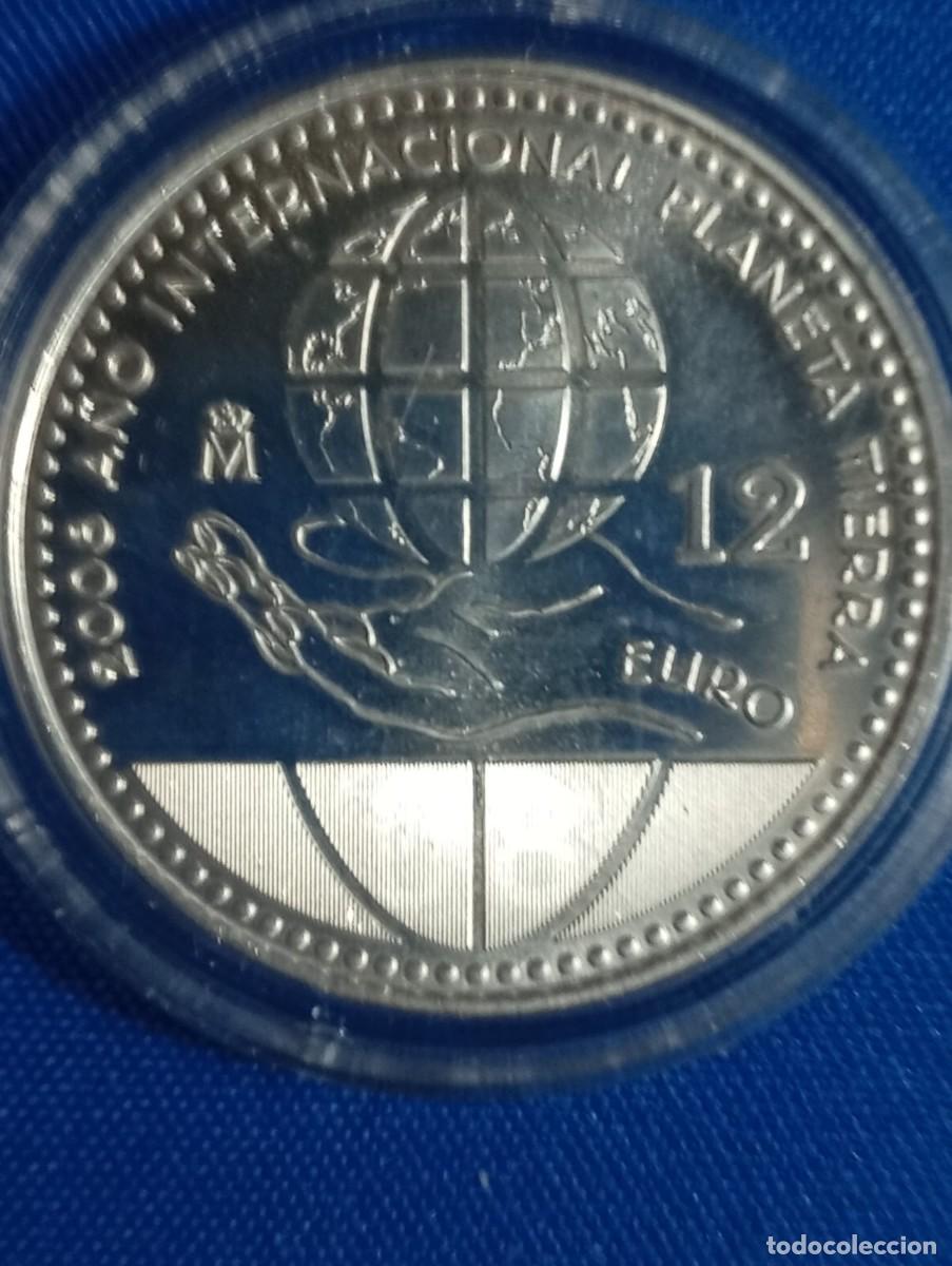 Monedas Juan Carlos I: Moneda de plata 12 &euro; 2008