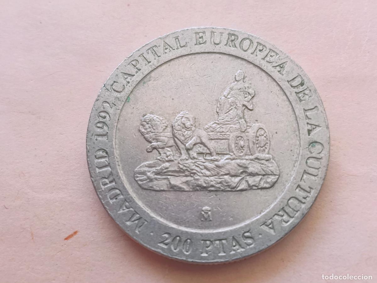 Monedas Juan Carlos I: 200 pesetas de Espa&ntilde;a 1991