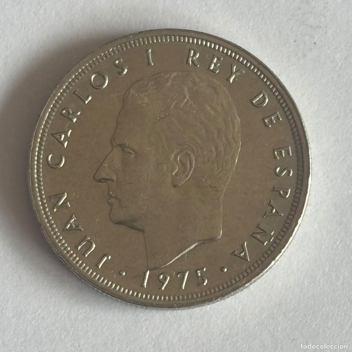 Monedas Juan Carlos I: MONEDA DE 5 PESETAS JUAN CARLOS I 1975 ESTRELLA 80 SC