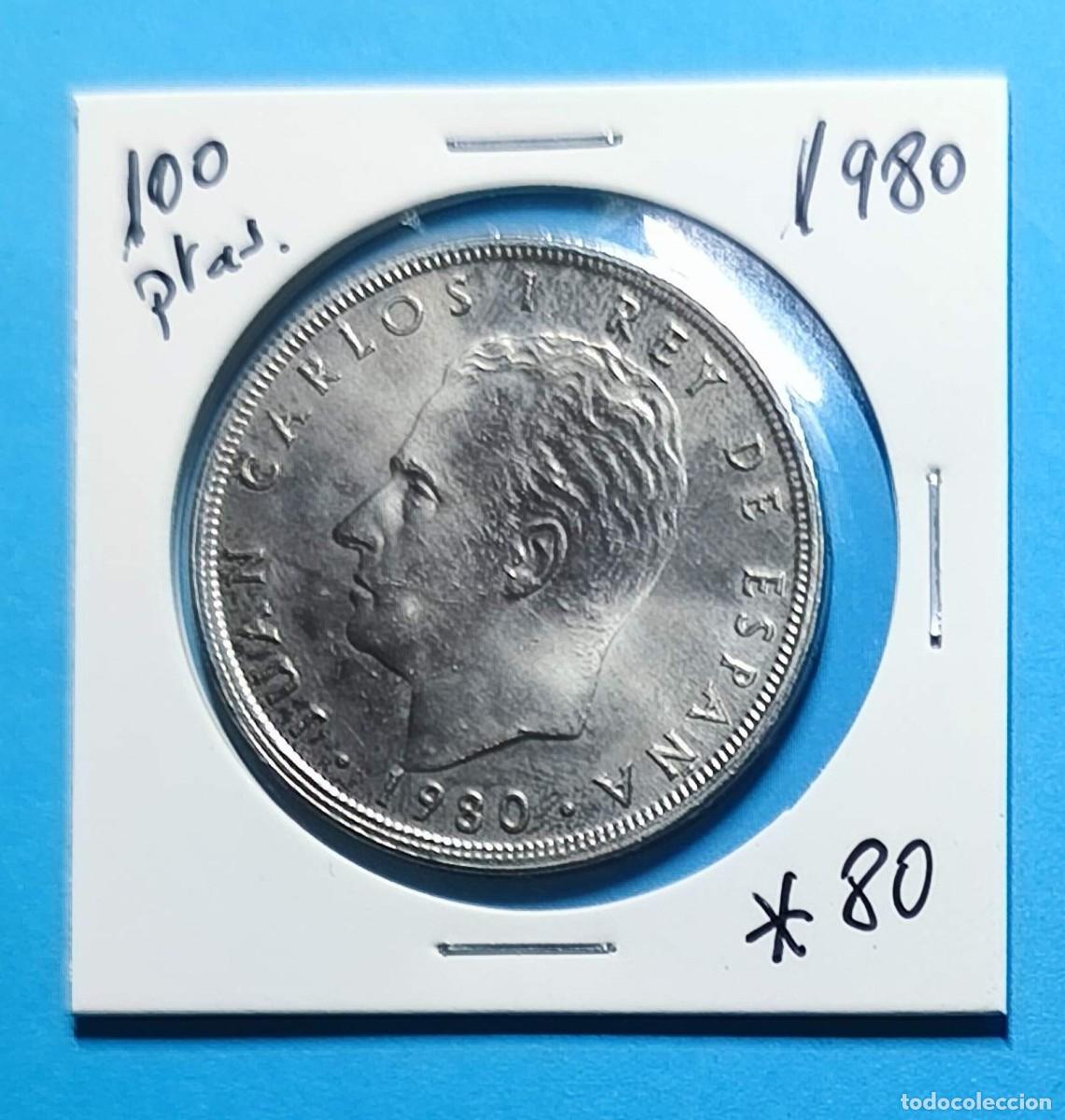 Monedas Juan Carlos I: 100 PESETAS 1980 ESTRELLA 80 - 1