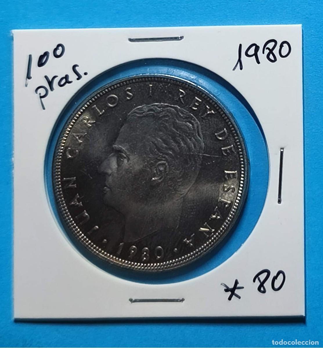 Monedas Juan Carlos I: 100 PESETAS 1980 ESTRELLA 80 - 3