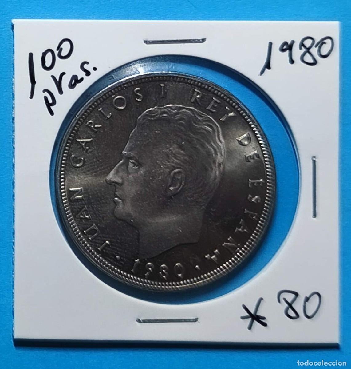 Monedas Juan Carlos I: 100 PESETAS 1980 ESTRELLA 80 - 4