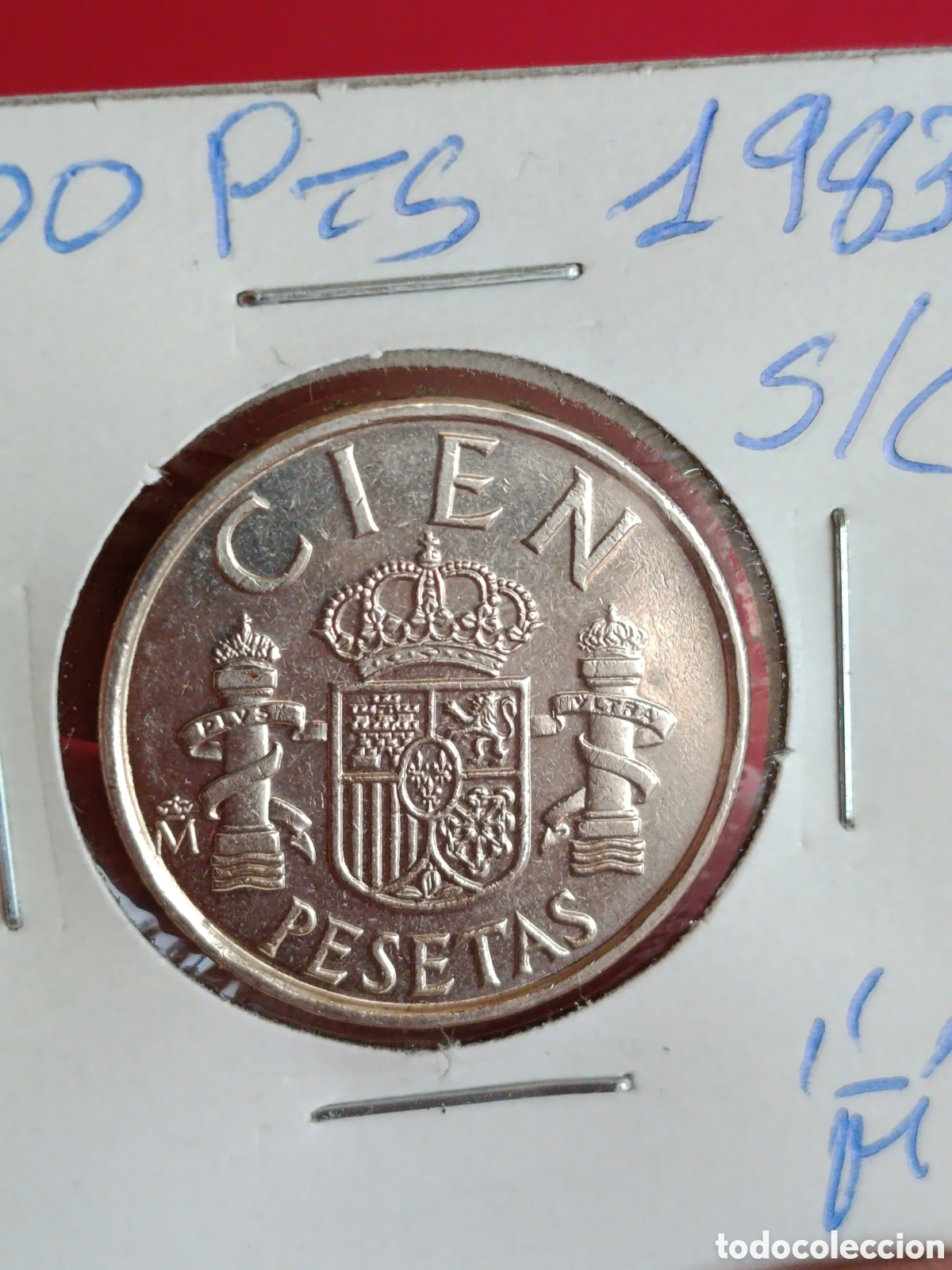 Monedas Juan Carlos I: JUAN CARLOS I. 100 PESETAS DE 1983. S/C.