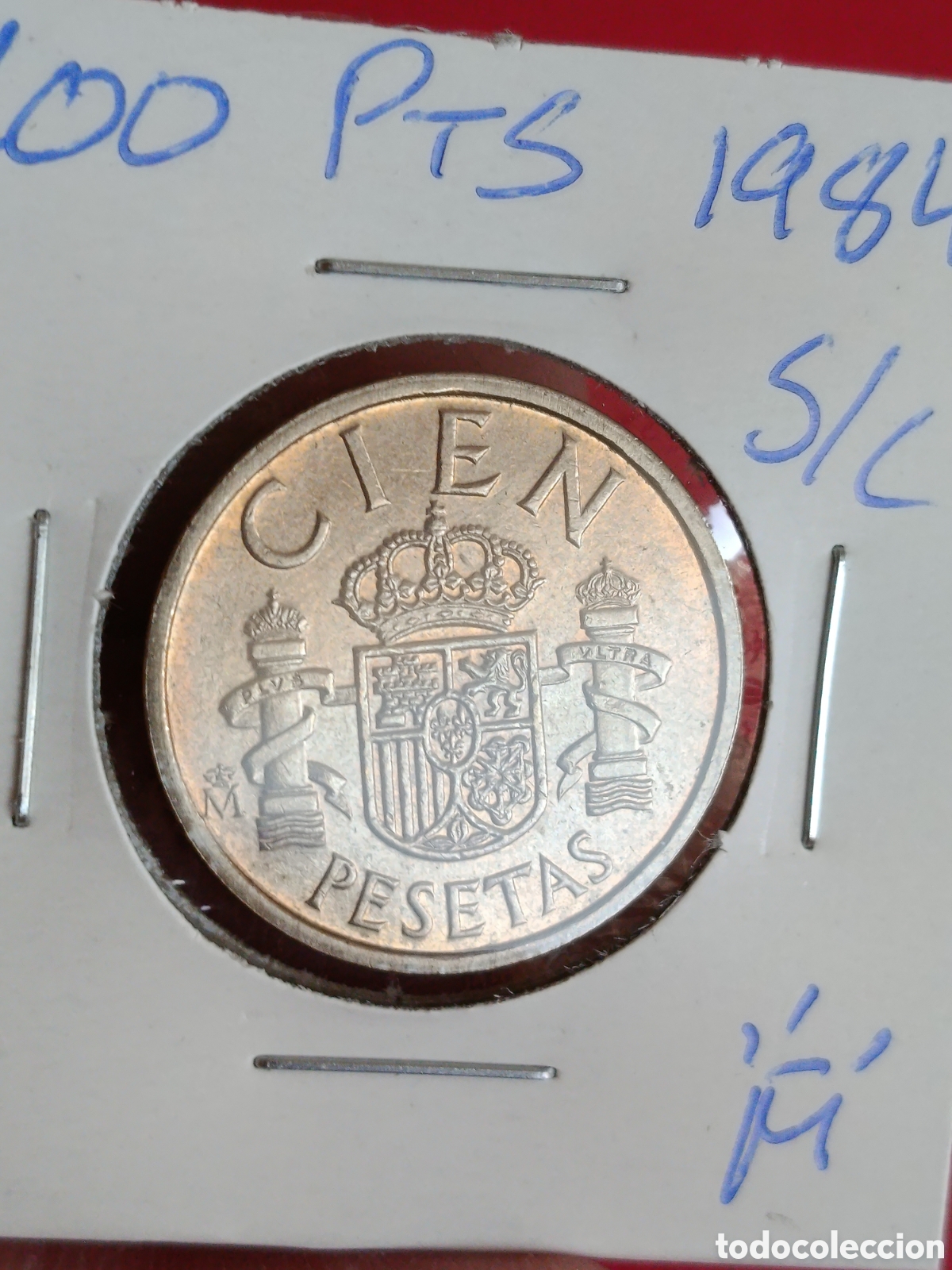 Monedas Juan Carlos I: JUAN CARLOS I. 100 PESETAS DE 1984. S/C.
