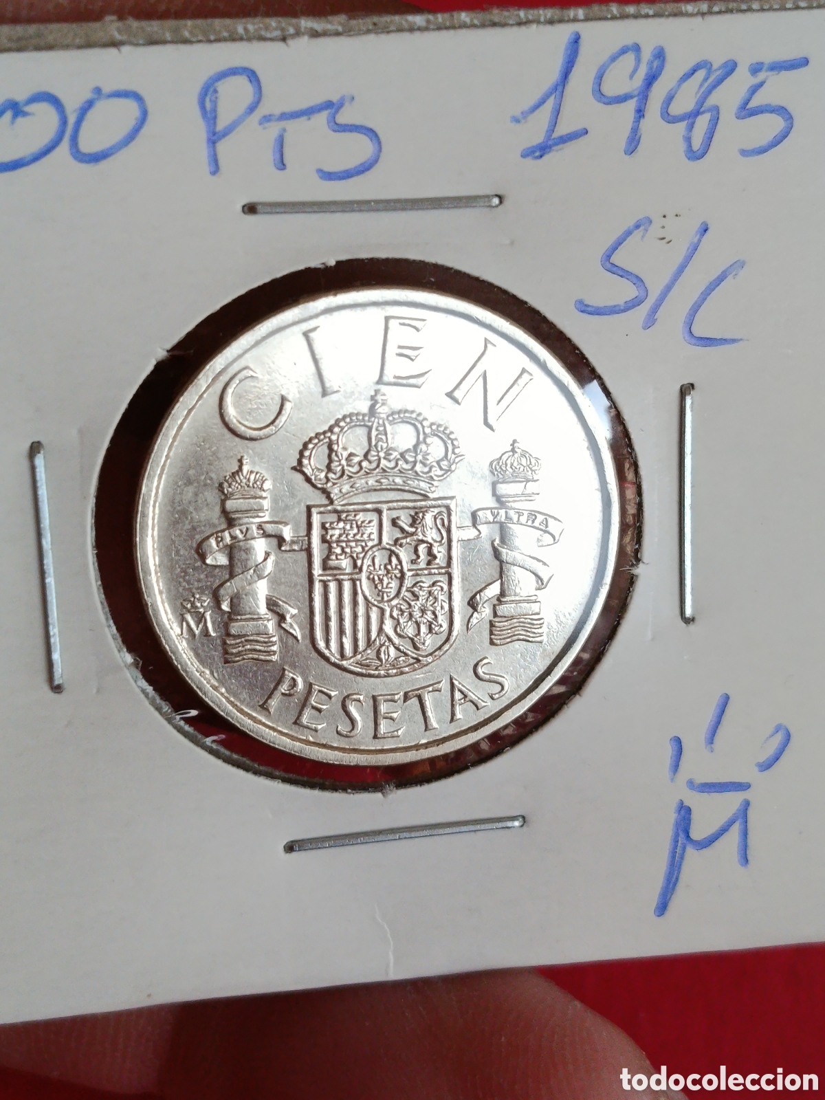 Monedas Juan Carlos I: JUAN CARLOS I. 100 PESETAS DE 1985. S/C.