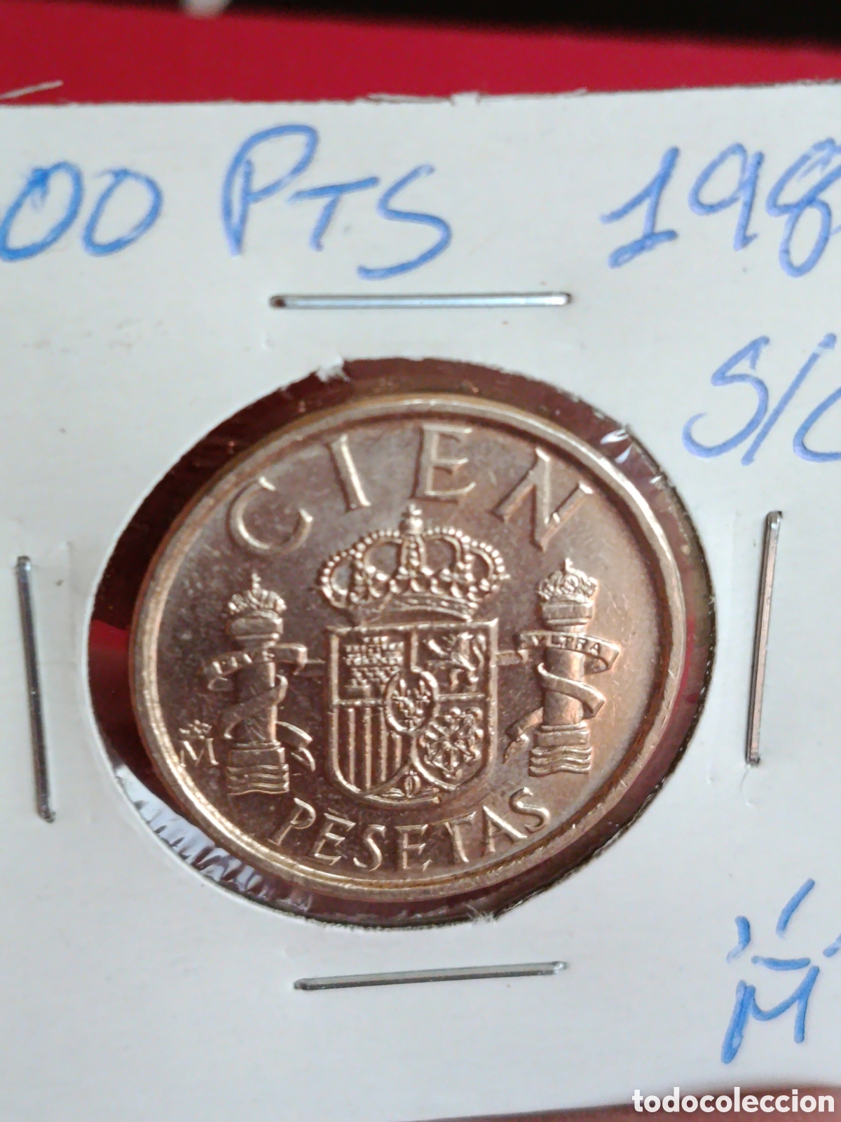 Monedas Juan Carlos I: JUAN CARLOS I. 100 PESETAS DE 1986. S/C.