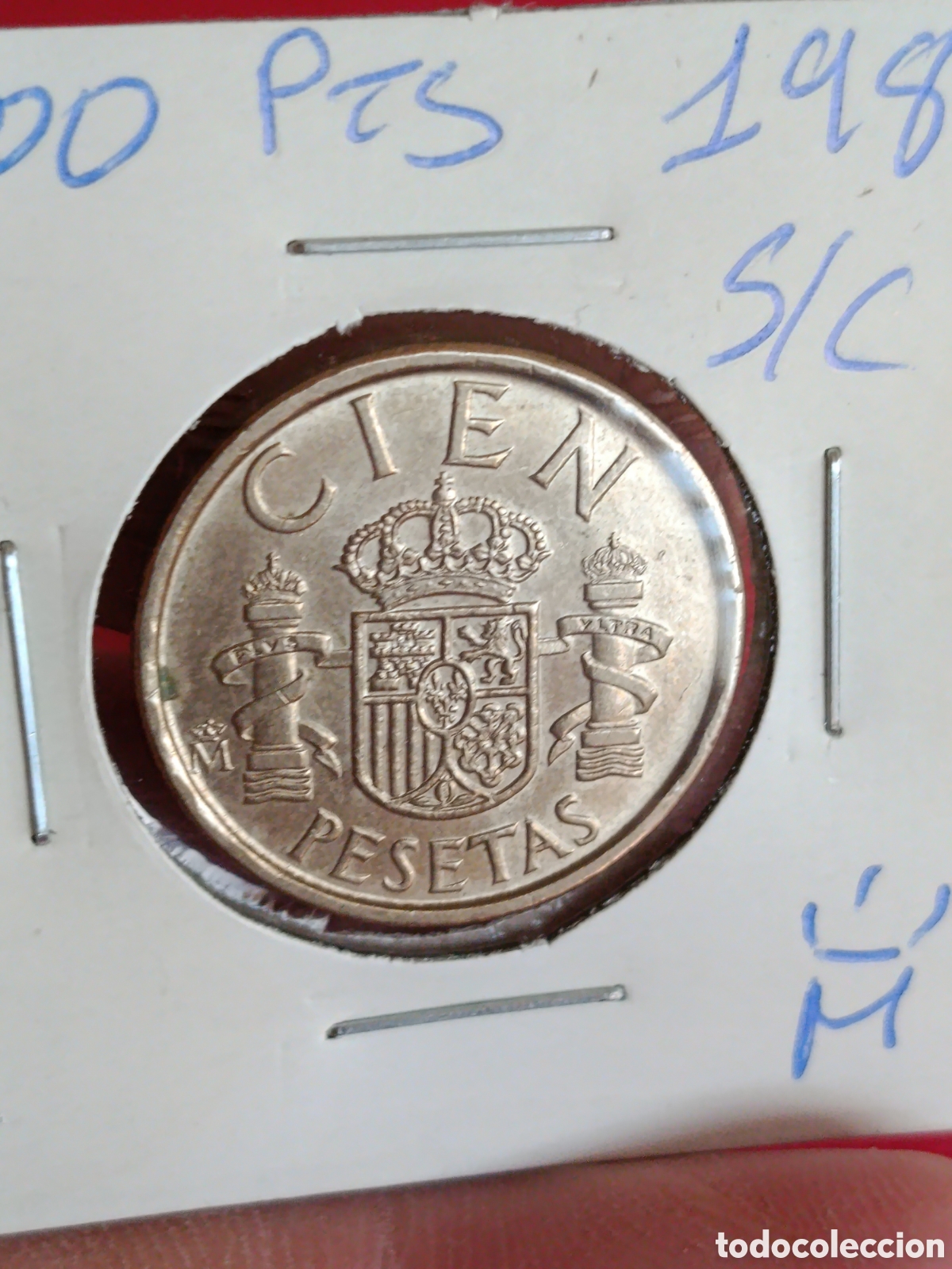 Monedas Juan Carlos I: JUAN CARLOS I. 100 PESETAS DE 1988. S/C.