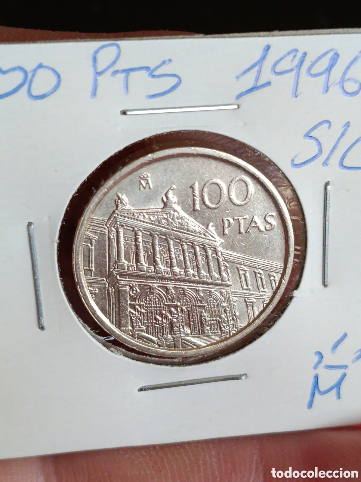 Monedas Juan Carlos I: JUAN CARLOS I. 100 PESETAS DE 1996. S/C.