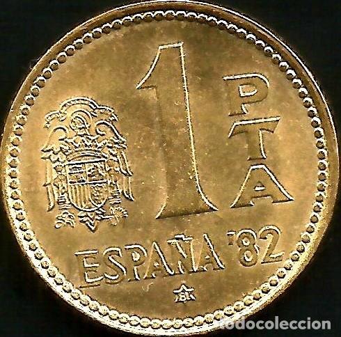 Monedas Juan Carlos I: ESPA&Ntilde;A 1980 *81 - 1 PESETA - KM 816 - CIRCULADA
