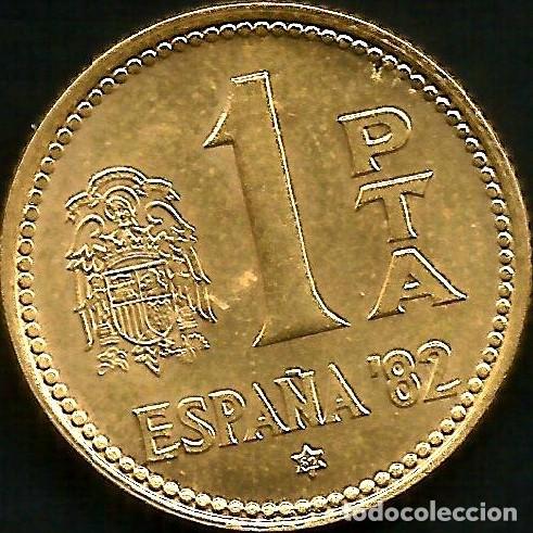 Monedas Juan Carlos I: ESPA&Ntilde;A 1980 *82 - 1 PESETA - KM 816 - CIRCULADA