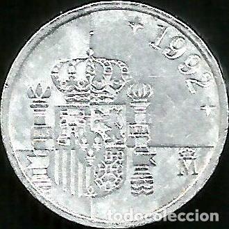 Monedas Juan Carlos I: ESPA&Ntilde;A 1992 - 1 PESETA - KM 832 - CIRCULADA