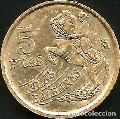 Monedas Juan Carlos I: ESPA&Ntilde;A 1997 - 5 PESETAS - KM 981 - CIRCULADA