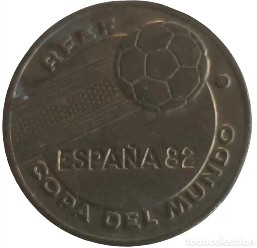 Monedas Juan Carlos I: Moneda conmemorativa Espa&ntilde;a Mundial 82