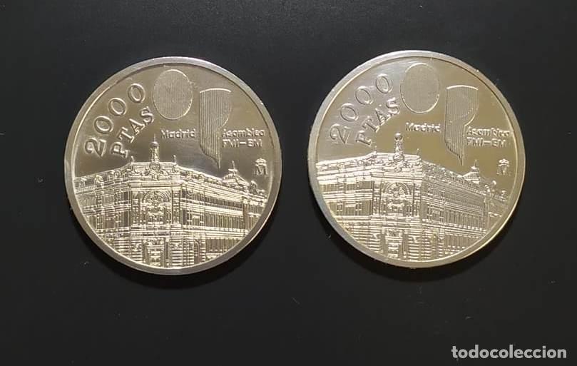 Monedas Juan Carlos I: DOS MONEDAS DE PLATA DE JUAN CARLOS I