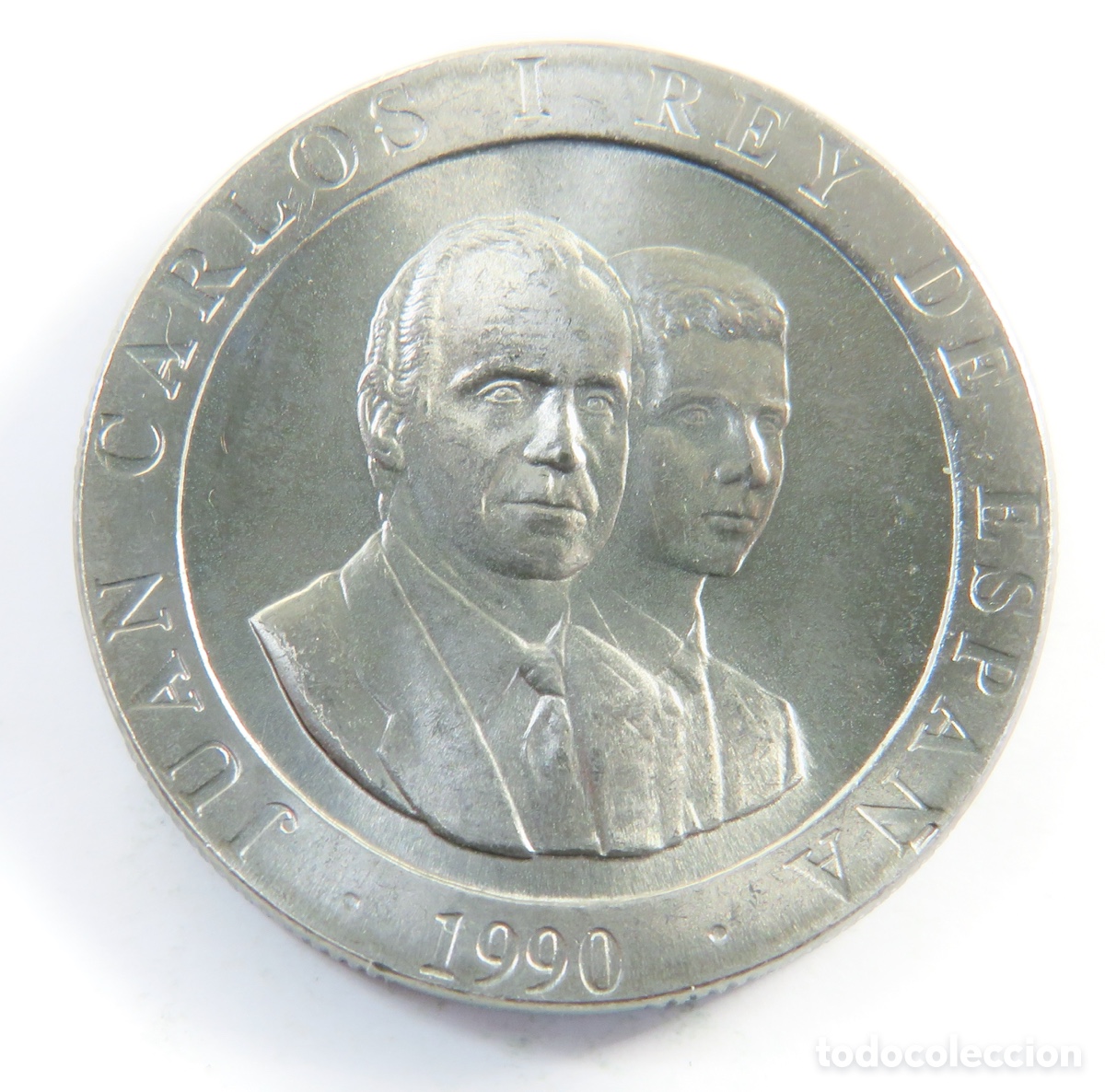 Monedas Juan Carlos I: Moneda de 200 Pesetas 1990 Juan Carlos I Sin Circular. La Cibeles
