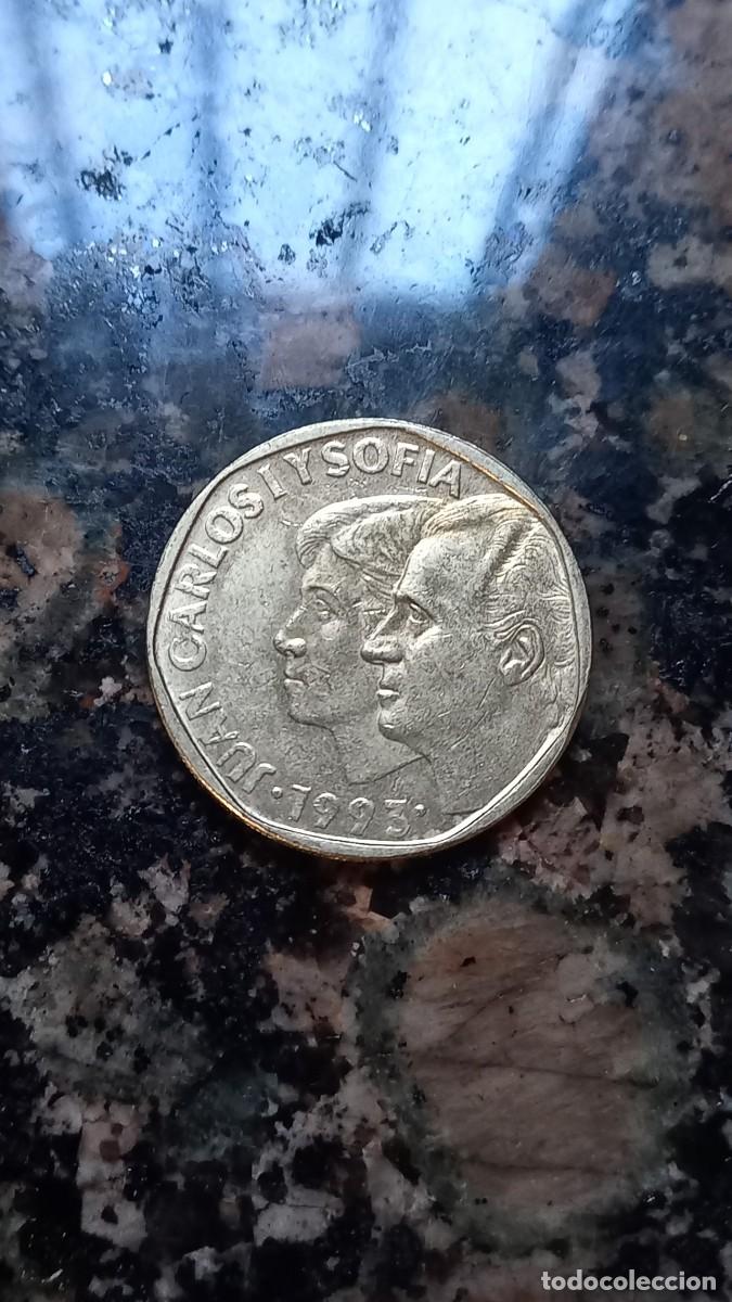 Monedas Juan Carlos I: 500 pesetas 1993 Moneda Espa&ntilde;a dificil