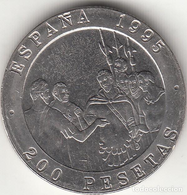Monedas Juan Carlos I: JUAN CARLOS I: 200 PESETAS 1995