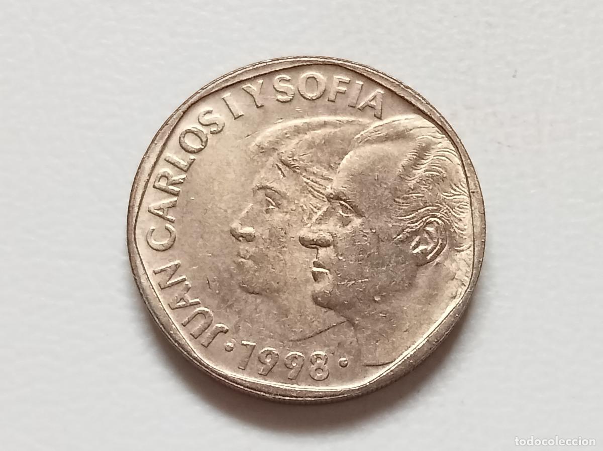 Monedas Juan Carlos I: JUAN CARLOS I 500 PESETAS 1998 EBC-