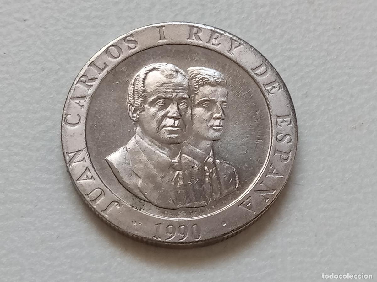 Monedas Juan Carlos I: JUAN CARLOS I 200 PESETAS 1990 CIBELES EBC-