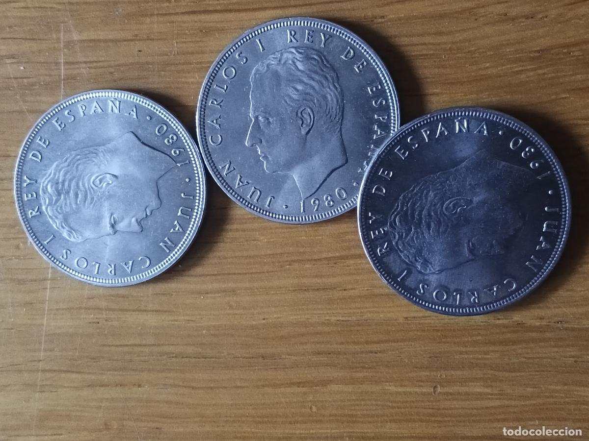 Monedas Juan Carlos I: 3 monedas de 100 pesetas Mundial de F&uacute;tbol 1982