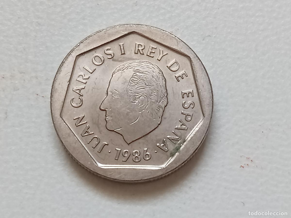 Monedas Juan Carlos I: JUAN CARLOS I 200 PESETAS 1986 EBC