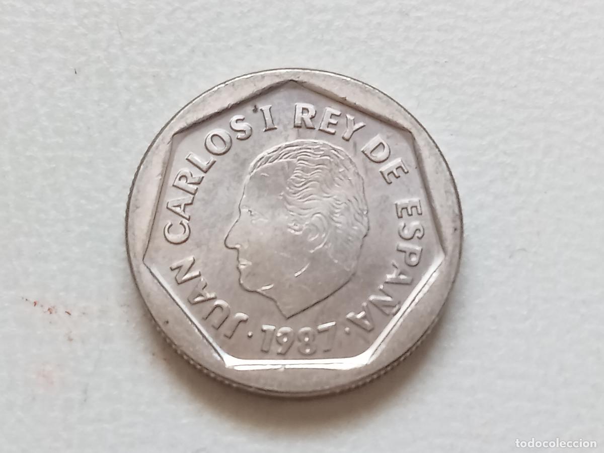 Monedas Juan Carlos I: JUAN CARLOS I 200 PESETAS 1987 EBC