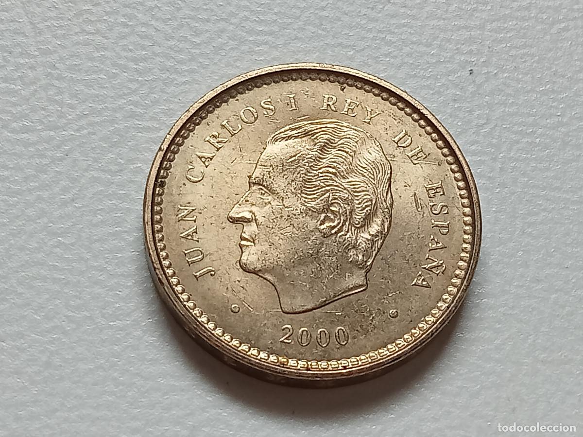 Monedas Juan Carlos I: JUAN CARLOS I 100 PESETAS 2000 LIS HACIA EL REVERSO SC-