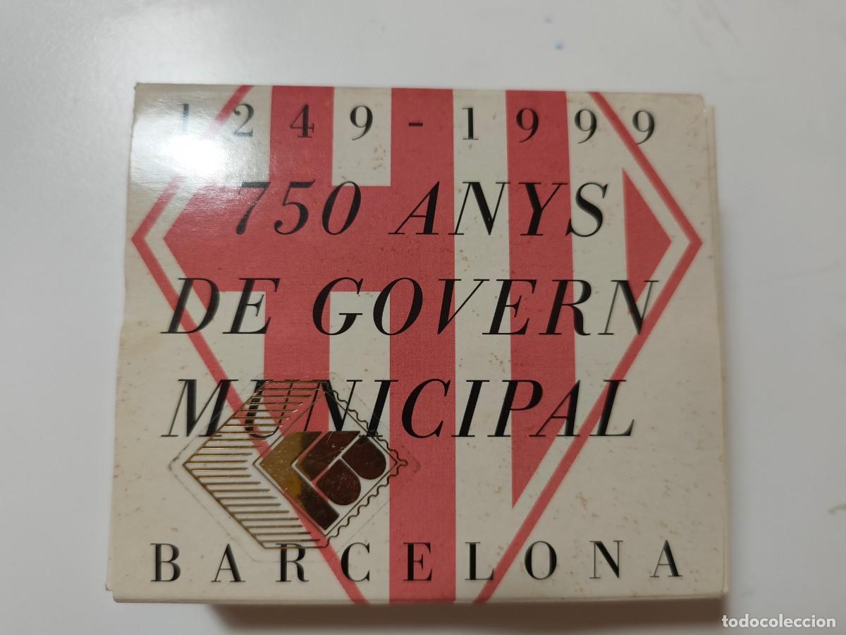 Monedas Juan Carlos I: 750 ANYS DE GOVERN MUNICIPAL